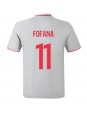 Olympique Lyonnais Malick Fofana #11 Replika Tredje Kläder 2025-26 Kortärmad